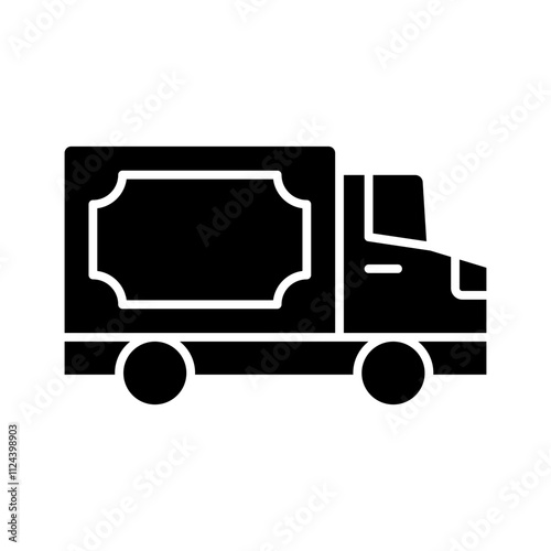 cargo truck icon