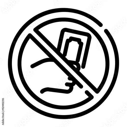 no coruption Line Icon