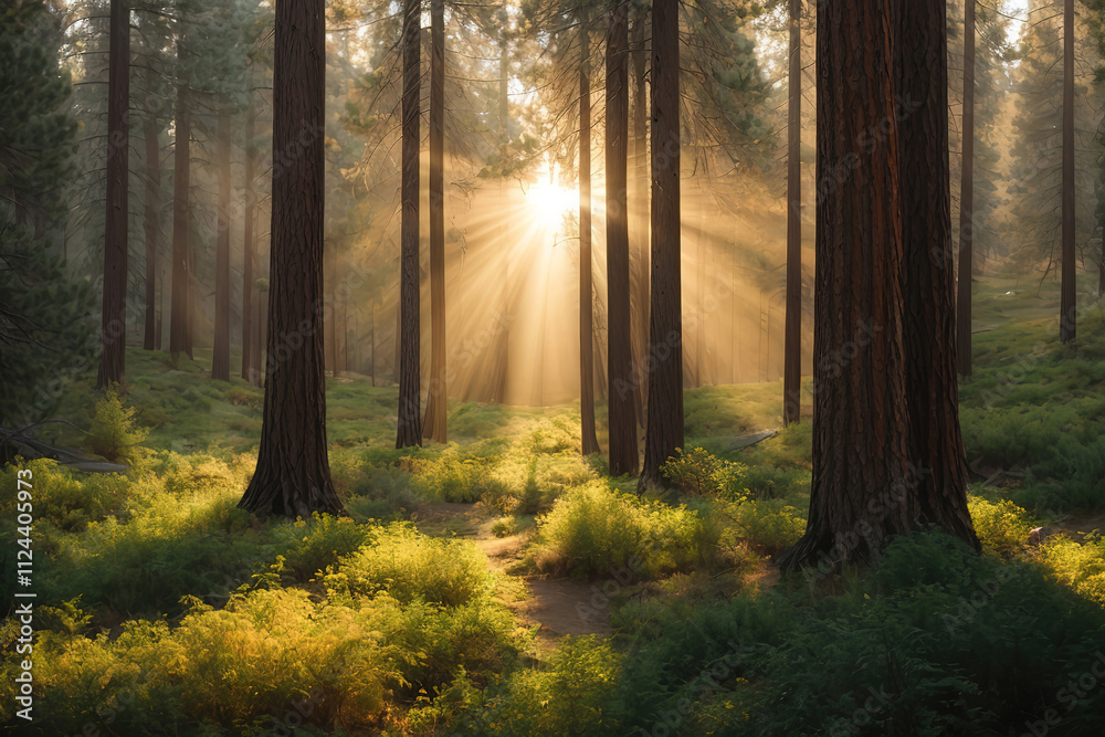 Obraz premium Awesome Ethereal natural environment