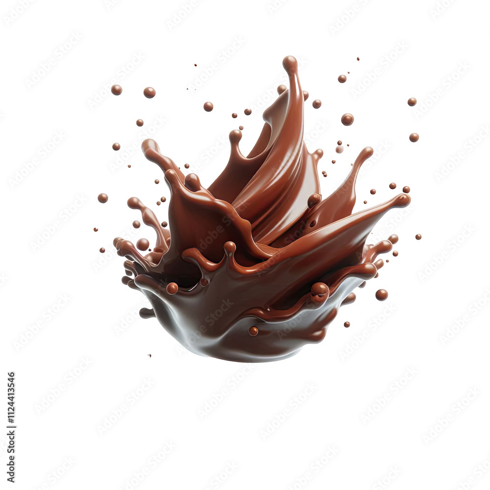 chocolate splashes in the air Isolated on transparent PNG set, brownish hot coffee or choco milk chocolate splashes in the air Isolated on transparent PNG set, brownish hot coffee or choco milk