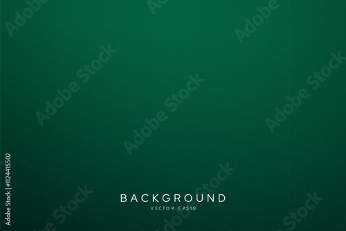 Festive dark green Christmas gradient background, vector design