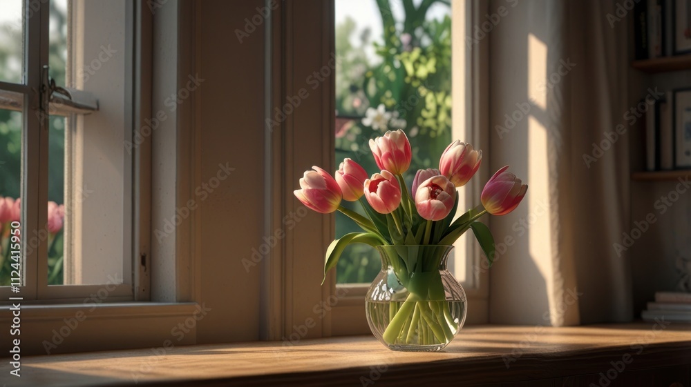 Tulips in Sunlight Tulips in Sunlight