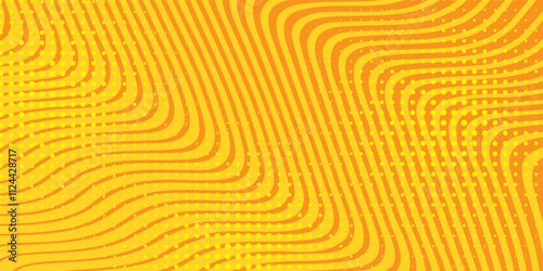 Dots halftone yellow color pattern gradient grunge texture background. Dots pop art comics sport style vector illustration