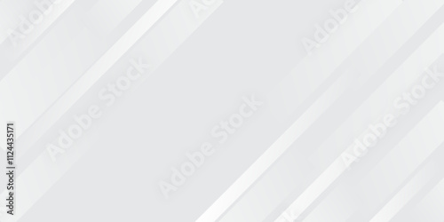 Minimal geometric white light background abstract design. Vector. Illustration. 