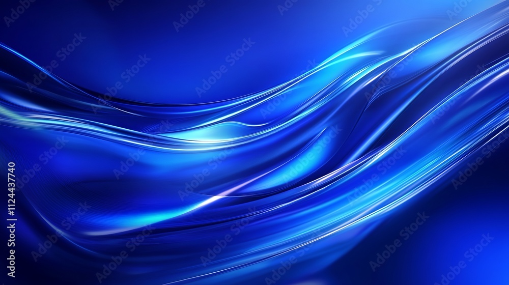 Fototapeta premium Futuristic blue forex background, symbolizing technology, forecasting, trade, and investment. The 3D rendering showcases a vibrant and dynamic backdrop that evokes progress and financial acumen. 