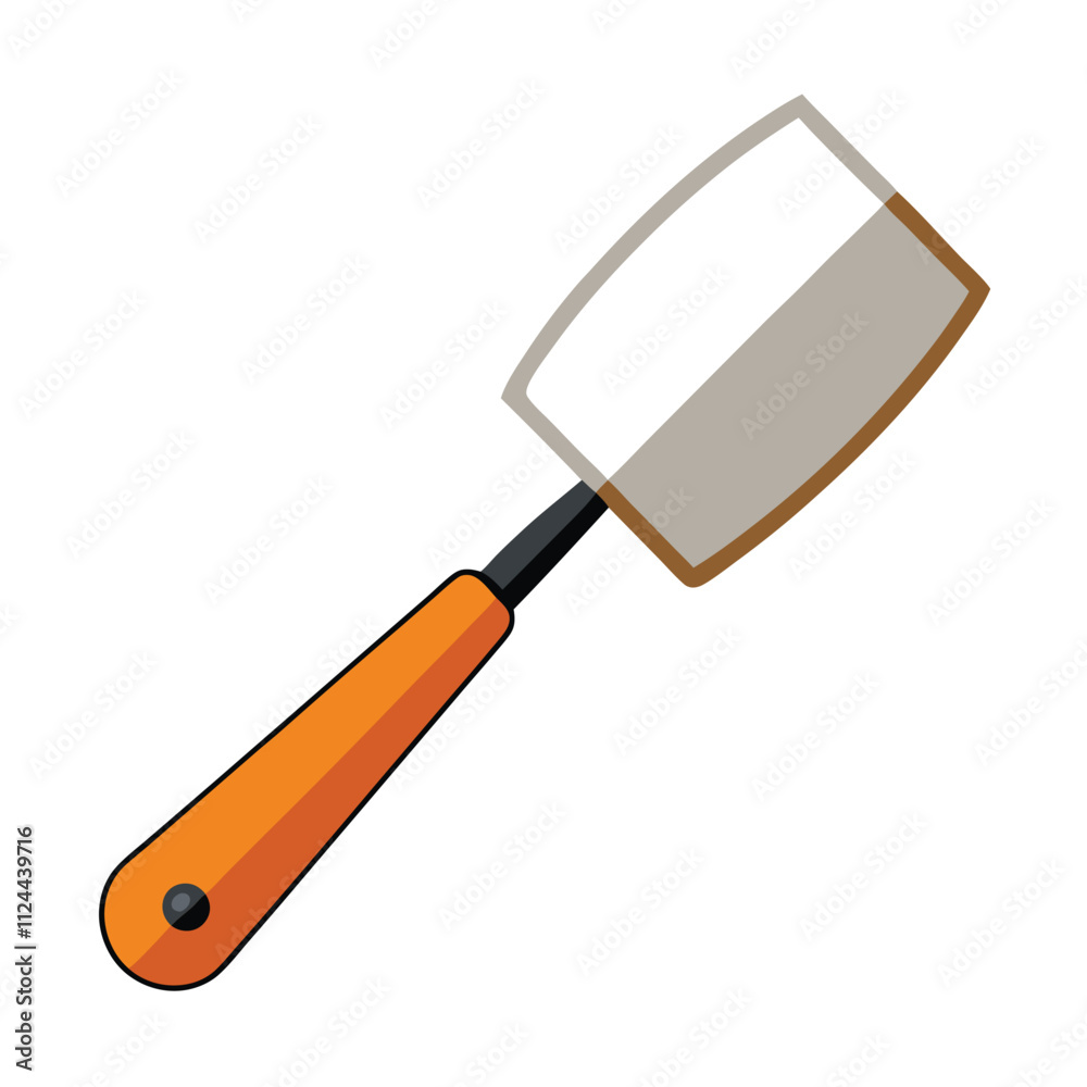 trowel isolated on white background trowel isolated on white background