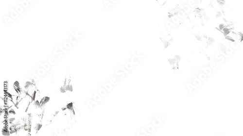Silver flake. Silver glitter falling dust particles. Luxury confetti dots rain. Silver PNG party border. Holiday decoration design elements. isolated on transparent background. 
