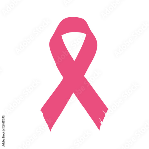 Cancer Pink Ribbon Icon