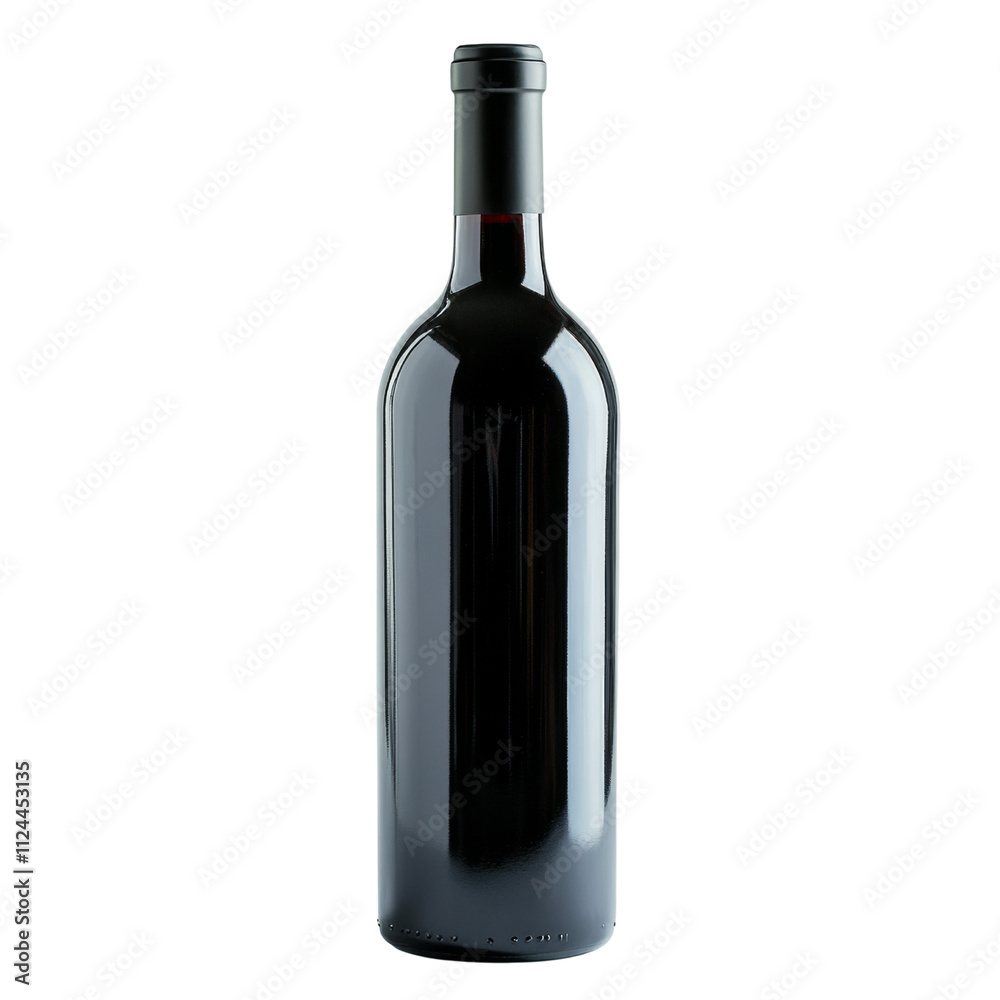 Wine Bottle isolated on transparent background Wine Bottle isolated on transparent background