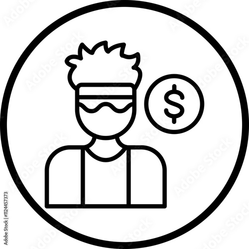 Fraud icon style