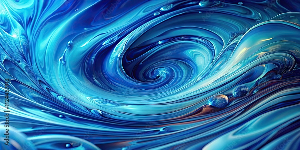 Abstract background with swirling blue liquid art texture , liquid, art, texture, abstract, background, swirling, paint