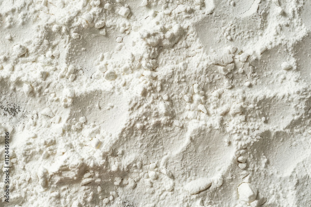 White fine flour powder macro texture. Image illustrated food for advertisement White fine flour powder macro texture. Image illustrated food for advertisement