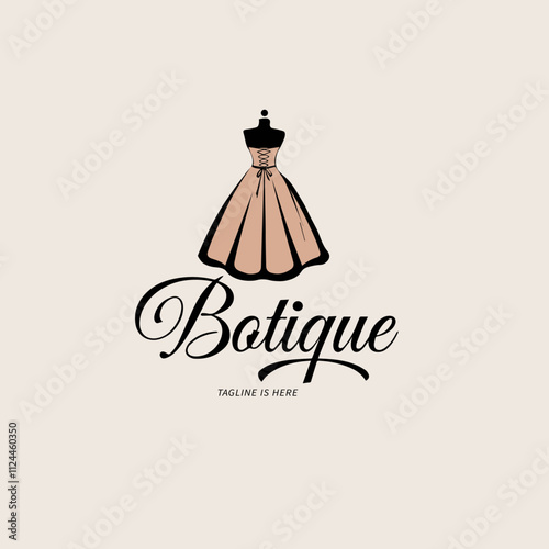 For a boutique logo title, how about **"Chic & Charm"**? It conveys elegance and sophistication, perfect for a boutique. If you'd like a different vibe or style, let me know your preferences!