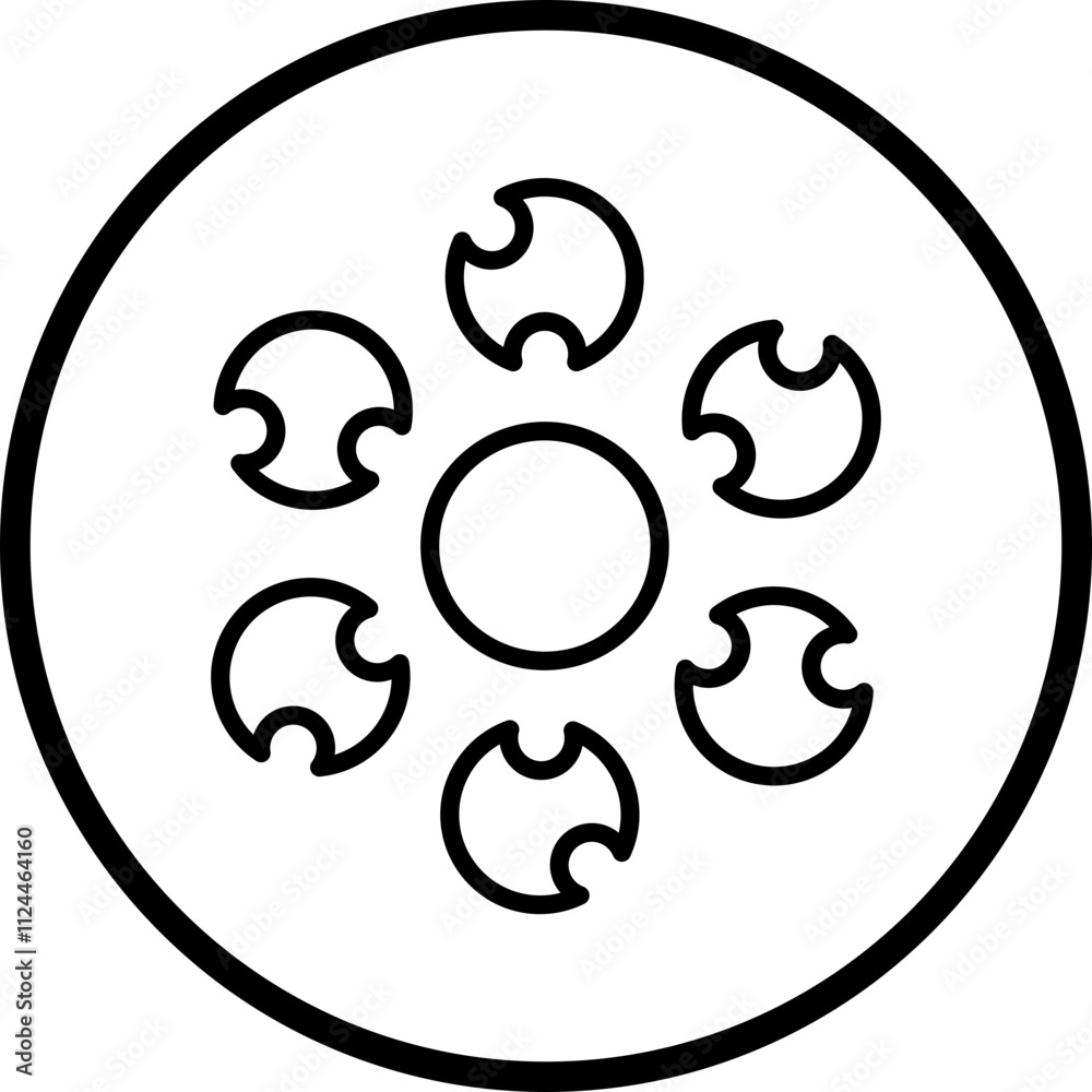 Iron Pellets icon style Iron Pellets icon style