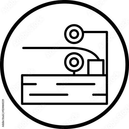 Rolling Machine icon style