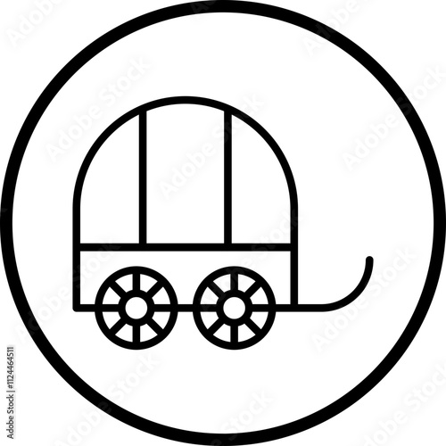 Wagon icon style