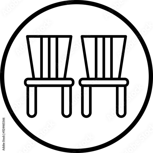 Chair icon style