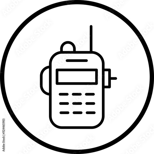 Walkie Talkie icon style