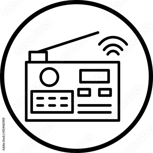 Radio icon style