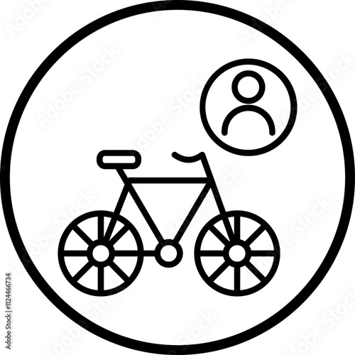Cycling Tour icon style