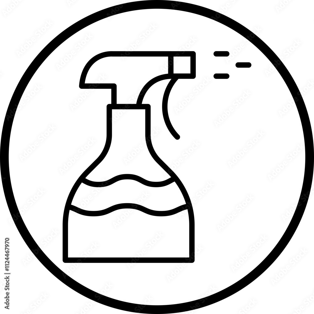 Obraz premium Sprayer icon style