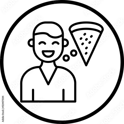 Hunger icon style