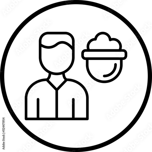 Hunger icon style