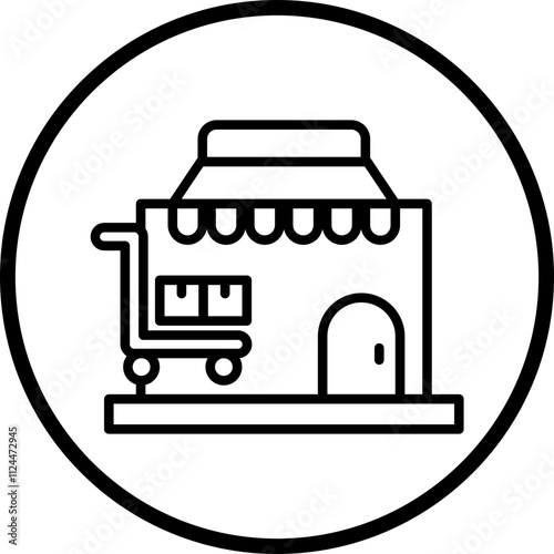 Retail icon style