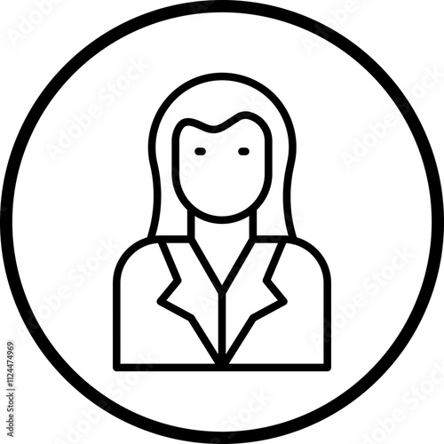 Girl icon style