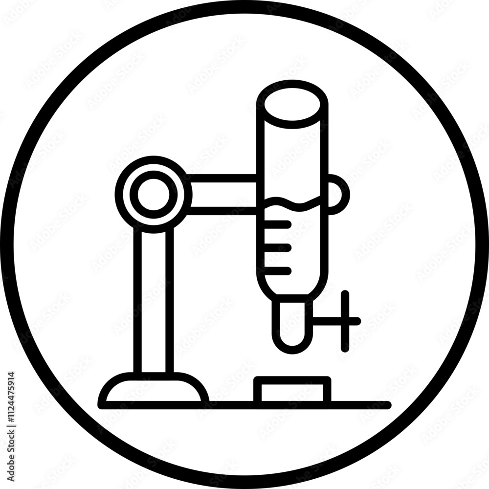 Burette icon style Burette icon style
