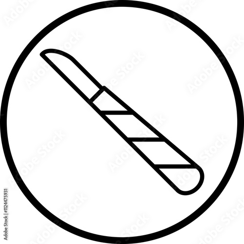 Scalpel icon style