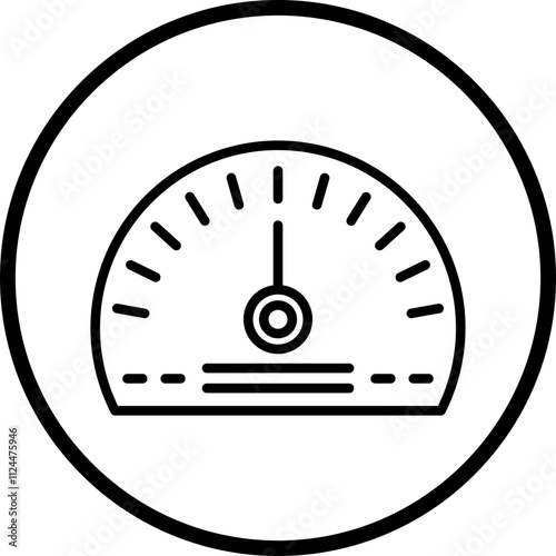 Barometer icon style
