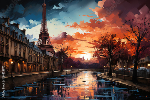 Extraordinary Paris eiffel tower with bridge