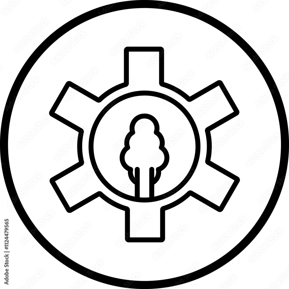 Forest Management icon style Forest Management icon style