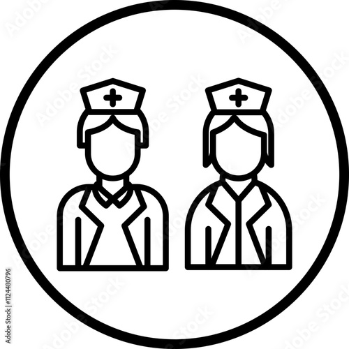 Nurse Practitioner icon style
