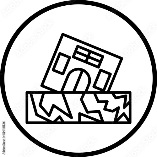 Earthquake icon style