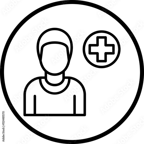 Paramedic Male icon style