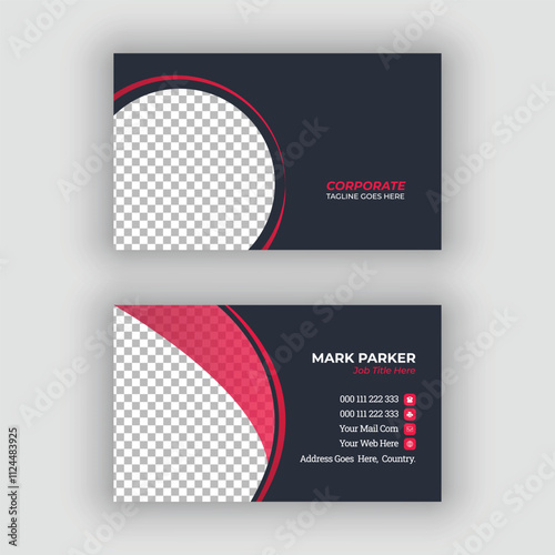 Body Building  Business Card Design Template