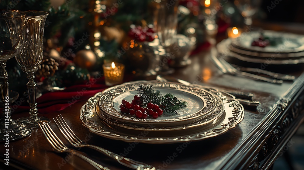 Indoor holiday celebration close-up food photography for christmas Indoor holiday celebration close-up food photography for christmas