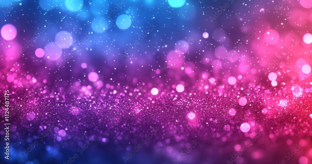 Vibrant Bokeh Lights in Shades of Blue, Purple, and Pink Creating an Ethereal Background Perfect for Celebrations and Festivities Vibrant Bokeh Lights in Shades of Blue, Purple, and Pink Creating an Ethereal Background Perfect for Celebrations and Festivities