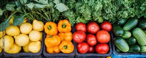 Vibrant Rows of Homegrown P...