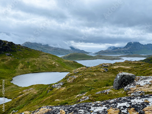 Lake in the mountains 