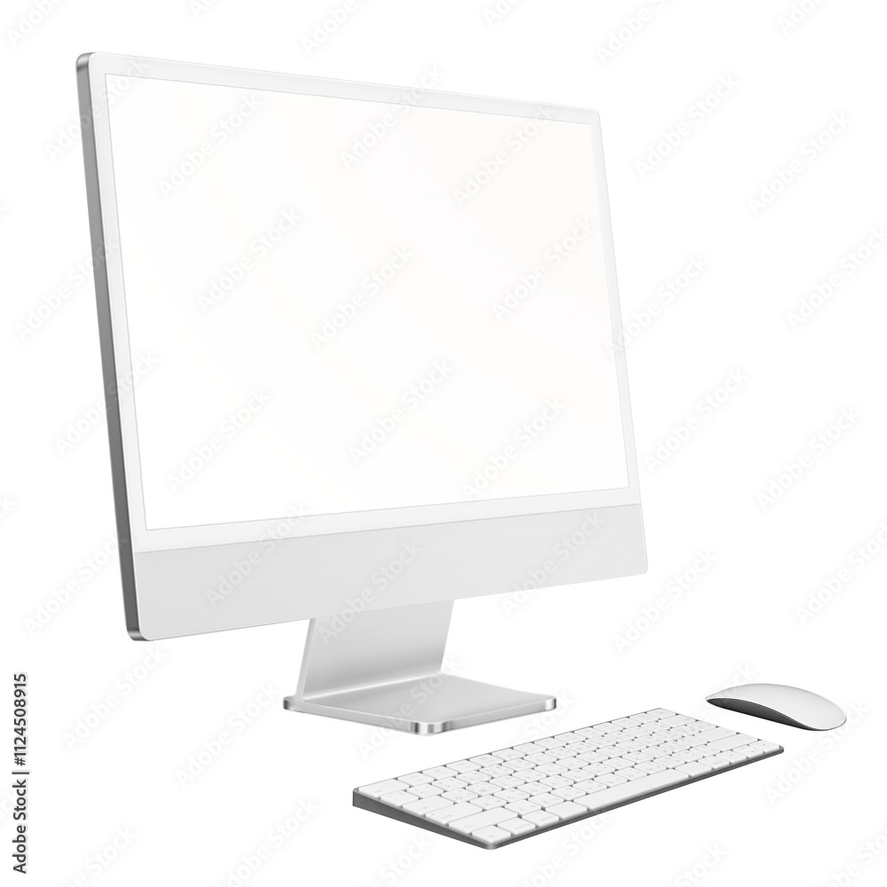 Blank computer screen png on transparent background Blank computer screen png on transparent background