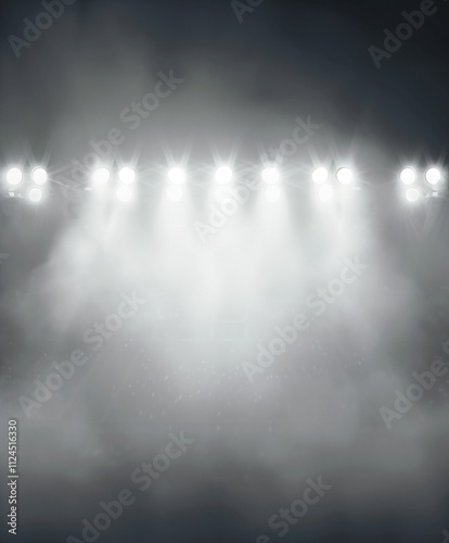 Sport Digital Backdrop Fog Light Background