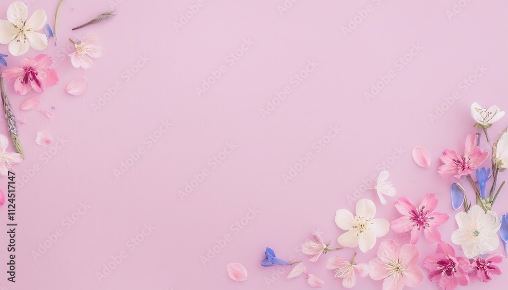 Elegant Pink Spring Holiday Background with Soft White Alstroemeria, Vibrant Blue Hyacinths, and Pink Flowers Perfect for Easter Invitations, Mother's Day Cards, and Seasonal Celebrations Elegant Pink Spring Holiday Background with Soft White Alstroemeria, Vibrant Blue Hyacinths, and Pink Flowers Perfect for Easter Invitations, Mother's Day Cards, and Seasonal Celebrations