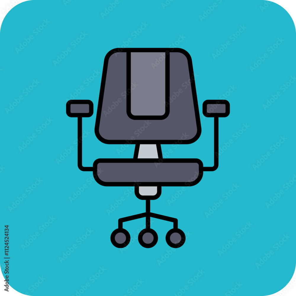 Office Chair Icon Office Chair Icon