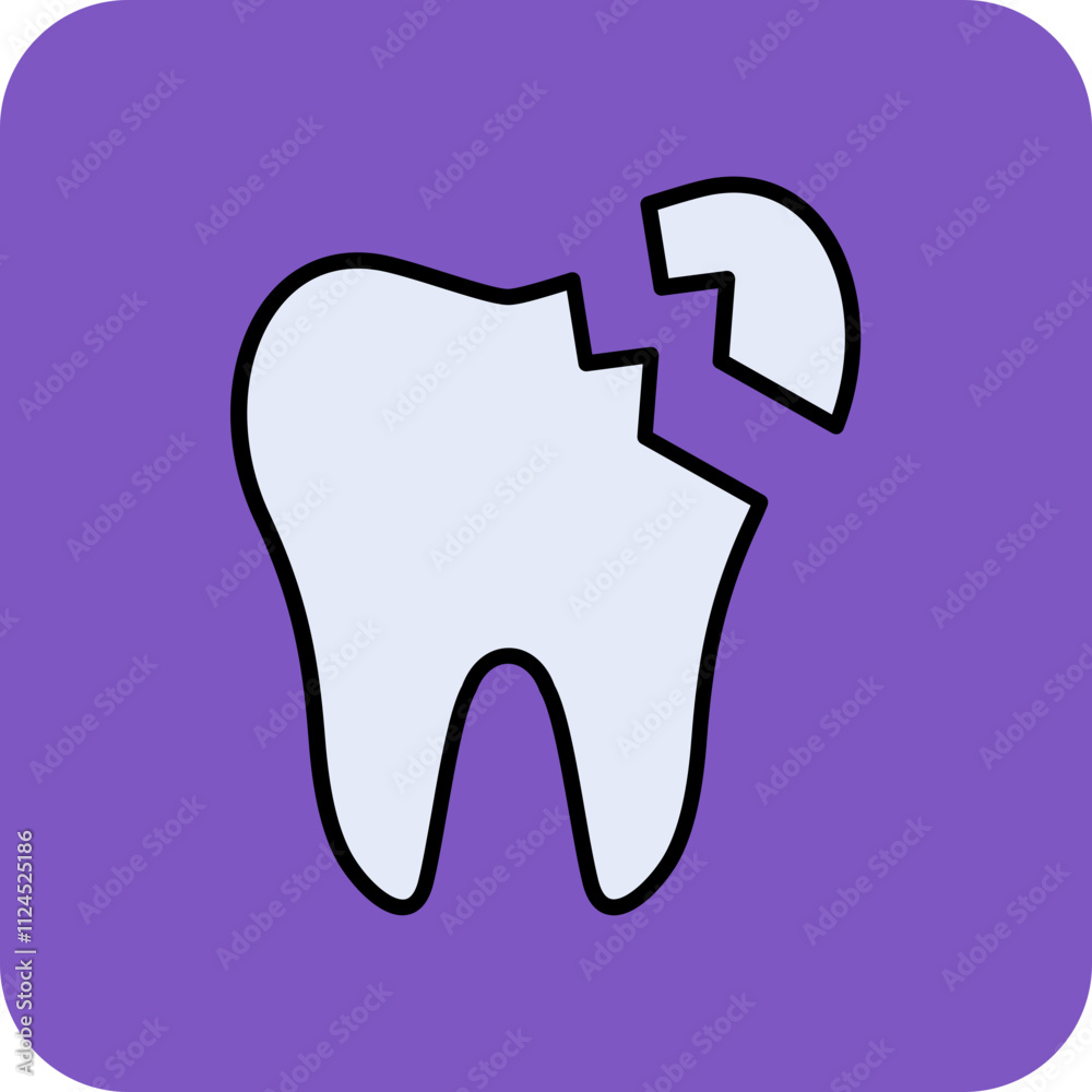 Broken Tooth Icon Broken Tooth Icon
