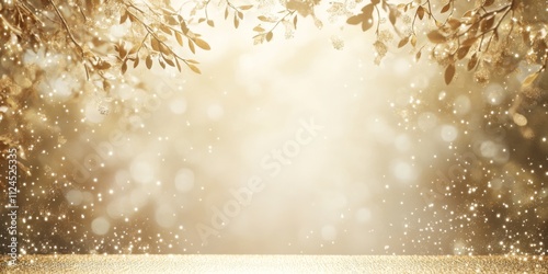 Golden Gleam:  A shimmering...
