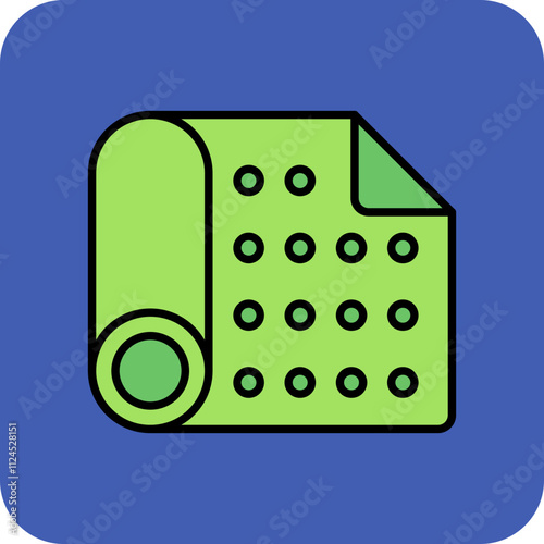 Yoga Mat Icon