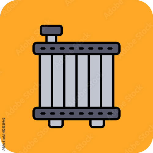 Car Radiator Icon